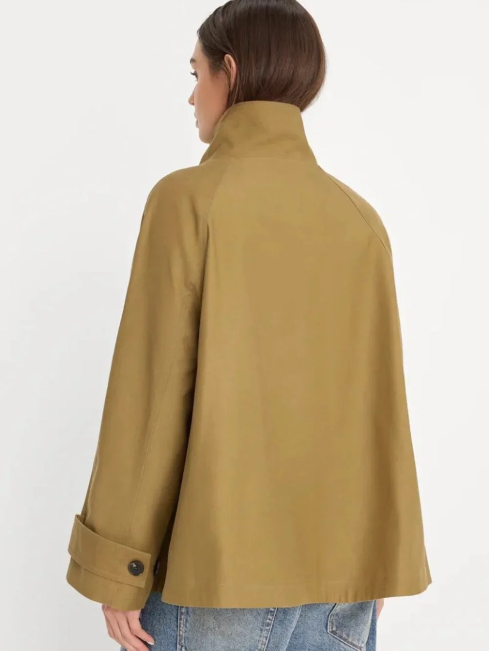 NWT Good American Funnel Neck Trench S - Picture 4 of 4